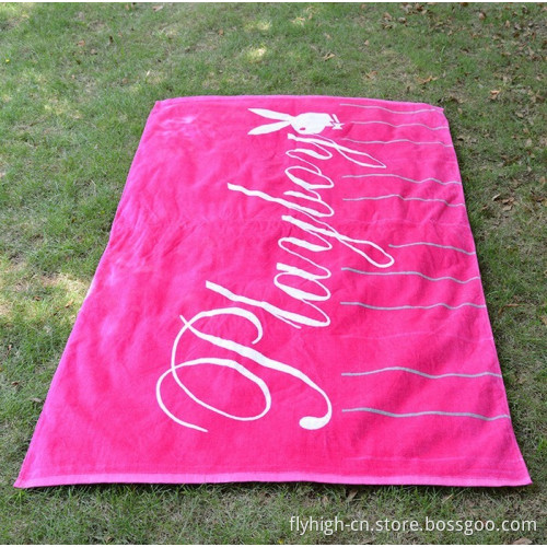 Portable 100% Cotton Beach Towel